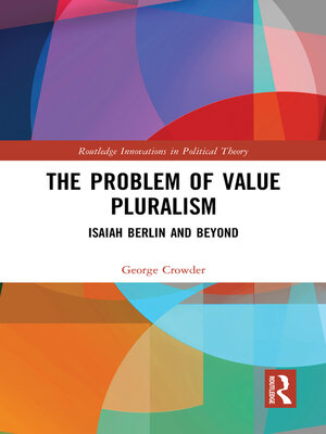 cover image of The Problem of Value Pluralism